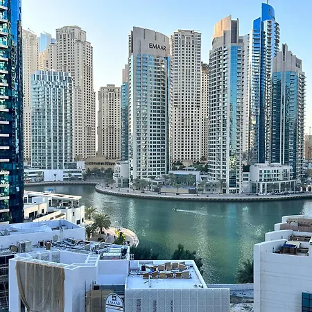 Stay In Heart Of Dubai Marina Walk To Jbr Beach 8 Extérieur photo